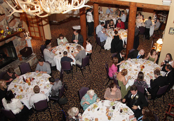 Weddings, rehearsals and dinners at The Lodge at Grant's Trail - The Great Room