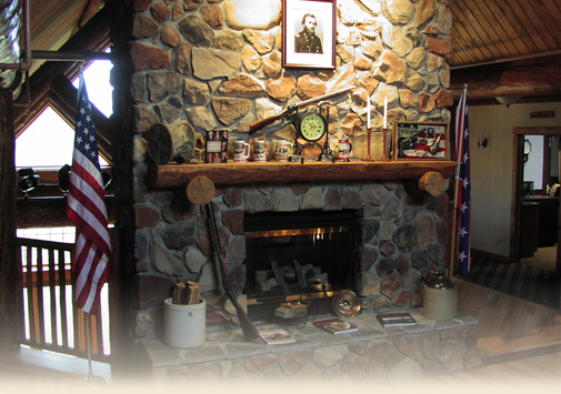 The Lodge at Grant's Trail - fireplace